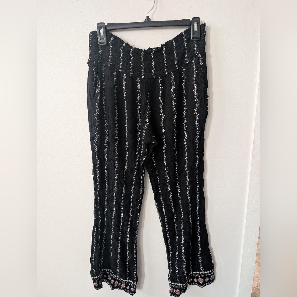 3 For $12 Clearance Three Dots Casual Stretch Floral Pants‎ Size Small